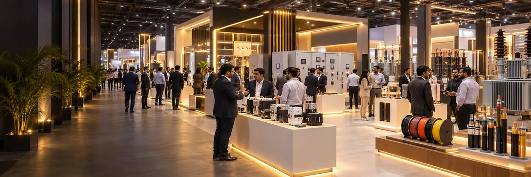 Illustrative exhibition hall
