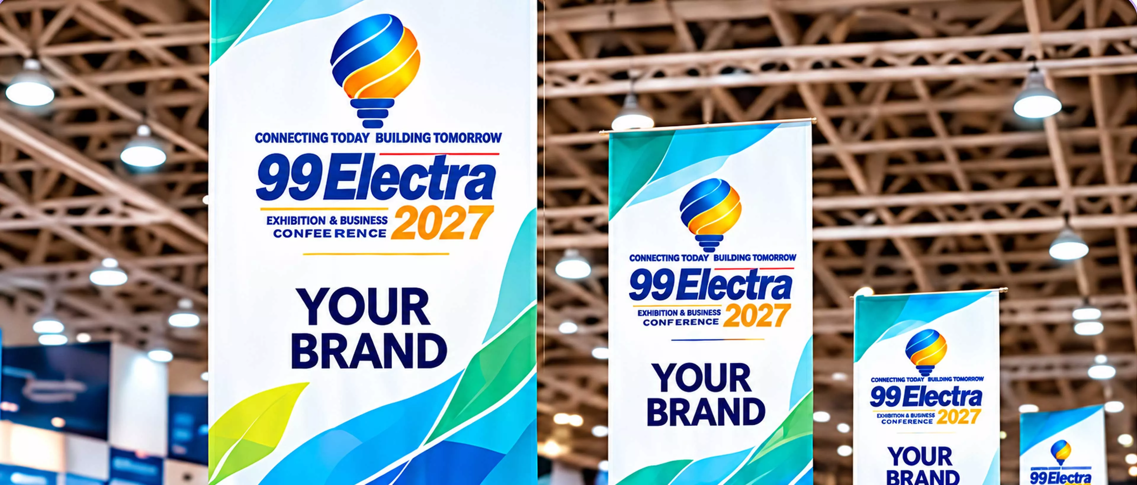Aisle Banners sponsorship mockup