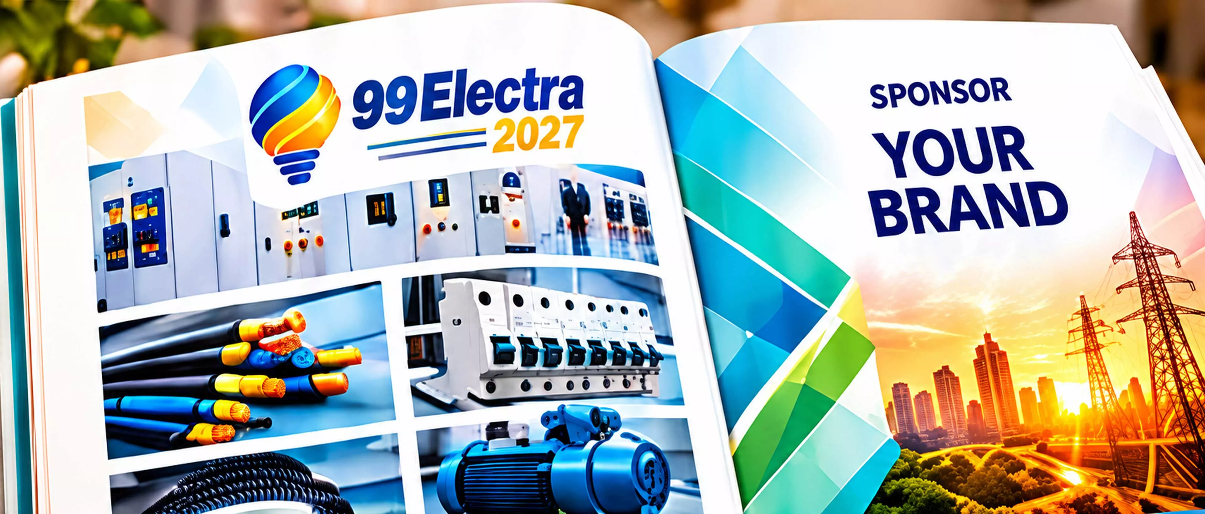 Catalogue Promotion sponsorship mockup