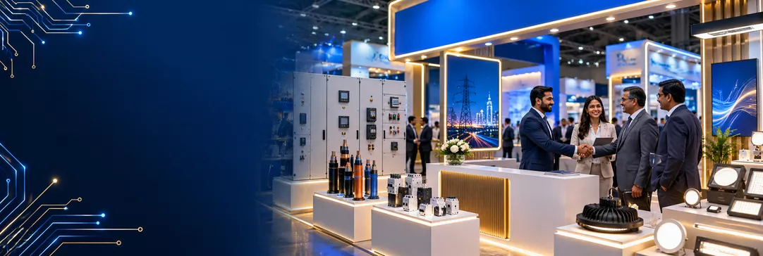 Illustrative exhibition hall