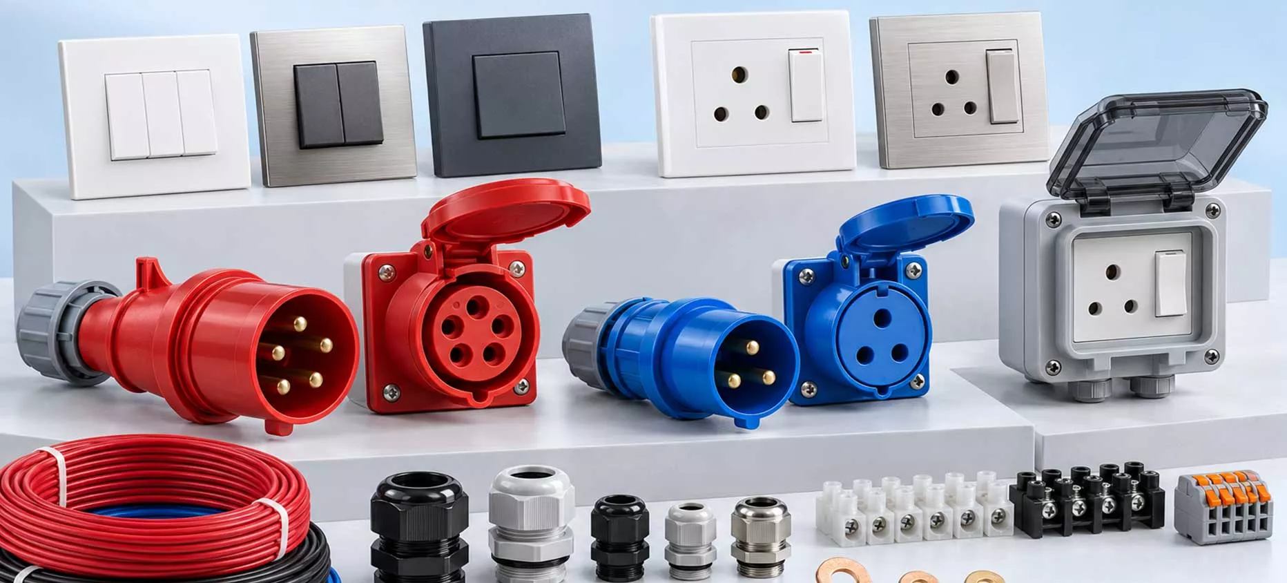 Switches, Sockets & Wiring Accessories exhibition products