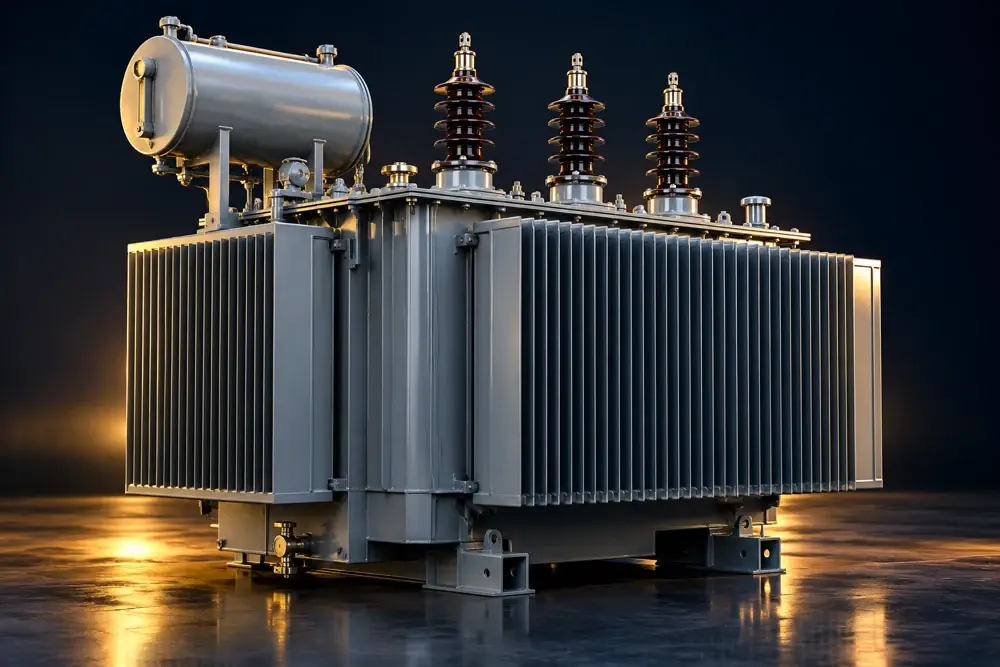 Industrial power distribution transformer