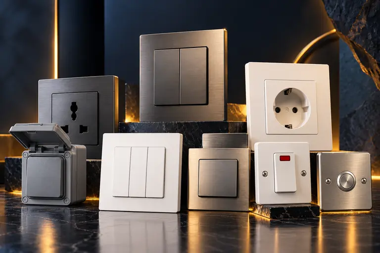 Premium modular switches and sockets