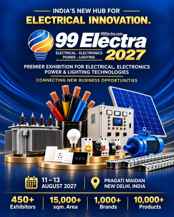 99 Electra electrical innovation exhibition banner
