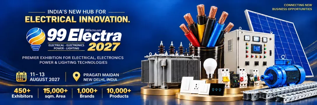 99 Electra electrical innovation exhibition banner
