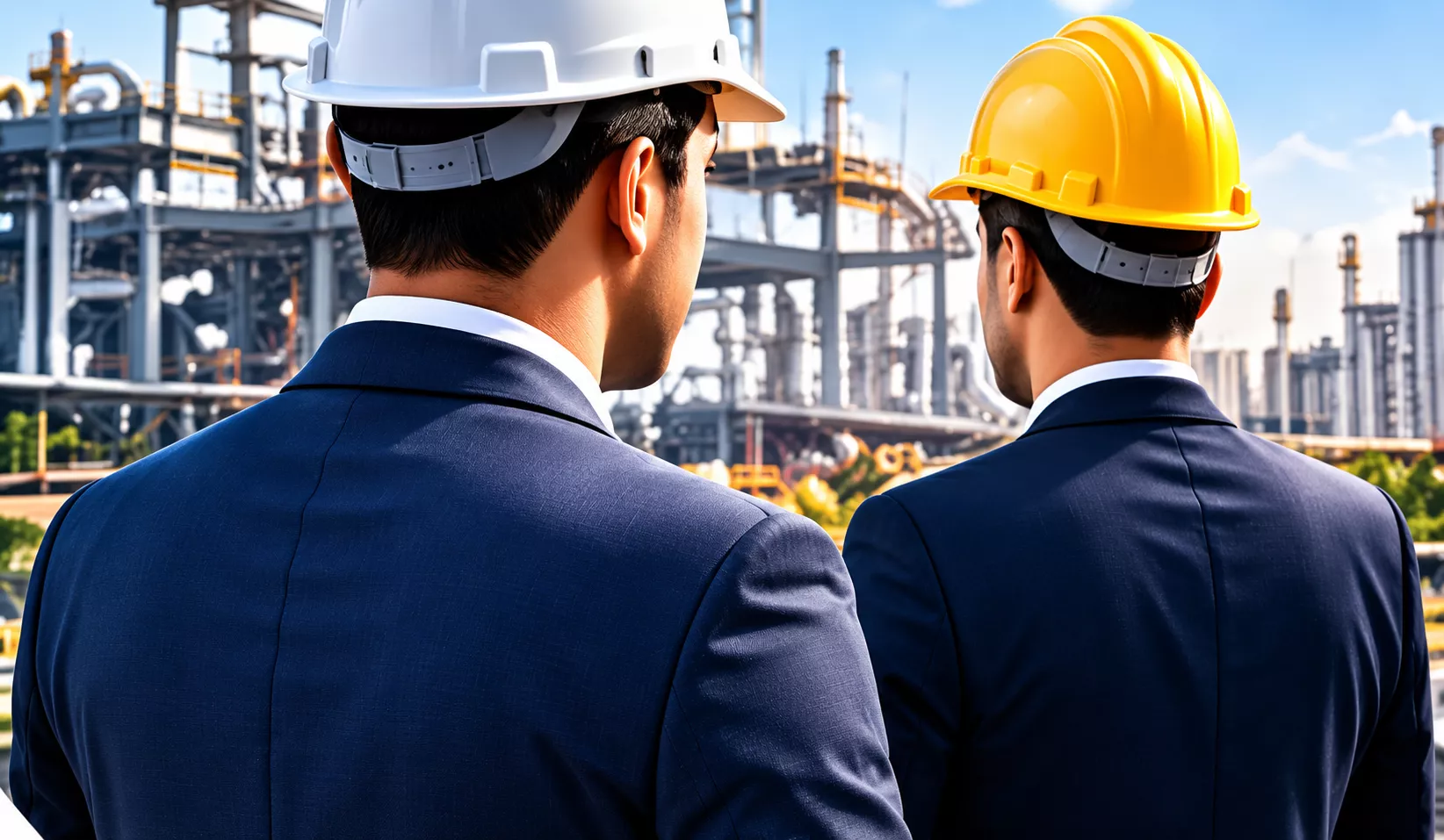 Contractor and project buyer buildings